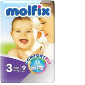 Molfix 3 Midi [9pcs}